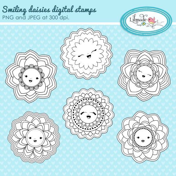 smiling-daisies-digital-stamp-set
