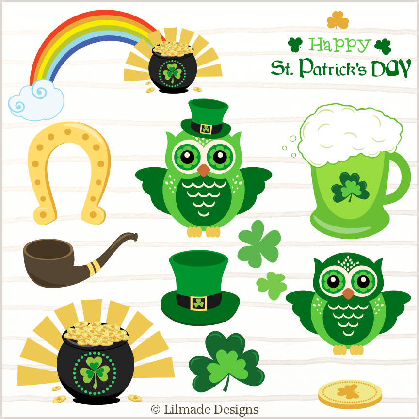 st-patrick's-day-digital-papers-and-clipart