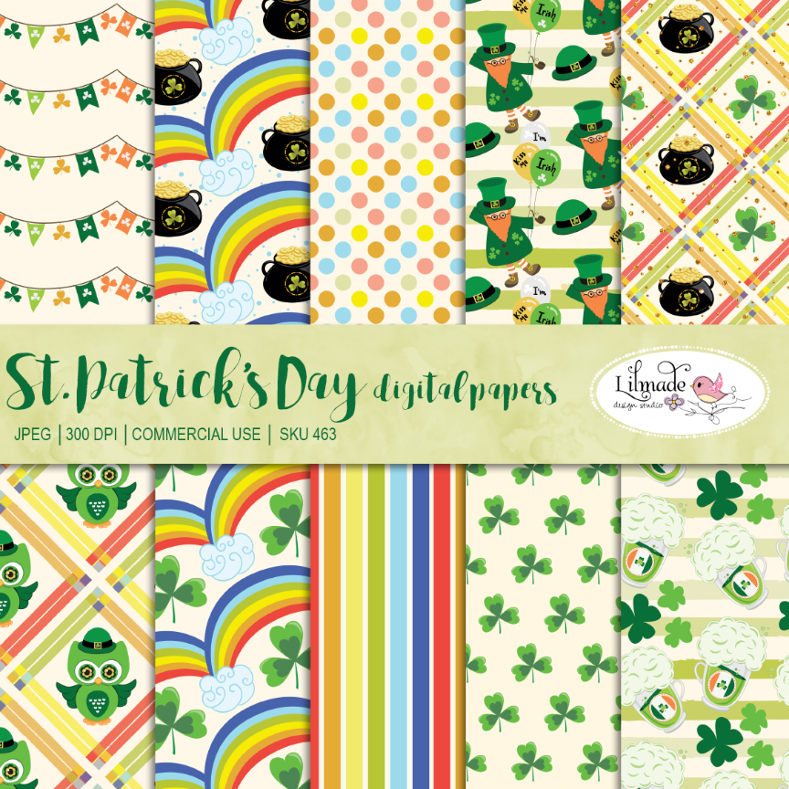 new-st-patrick's-day-digital-papers-and-cliparts-1