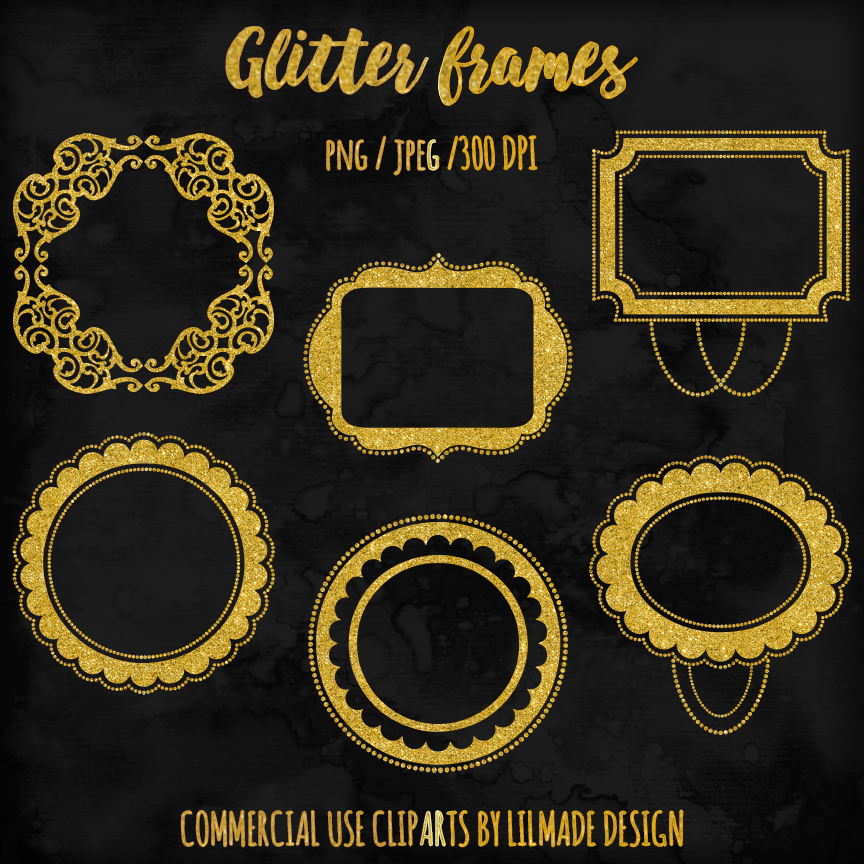 gold-glitter-frames-clipart-for-commercial-use-1